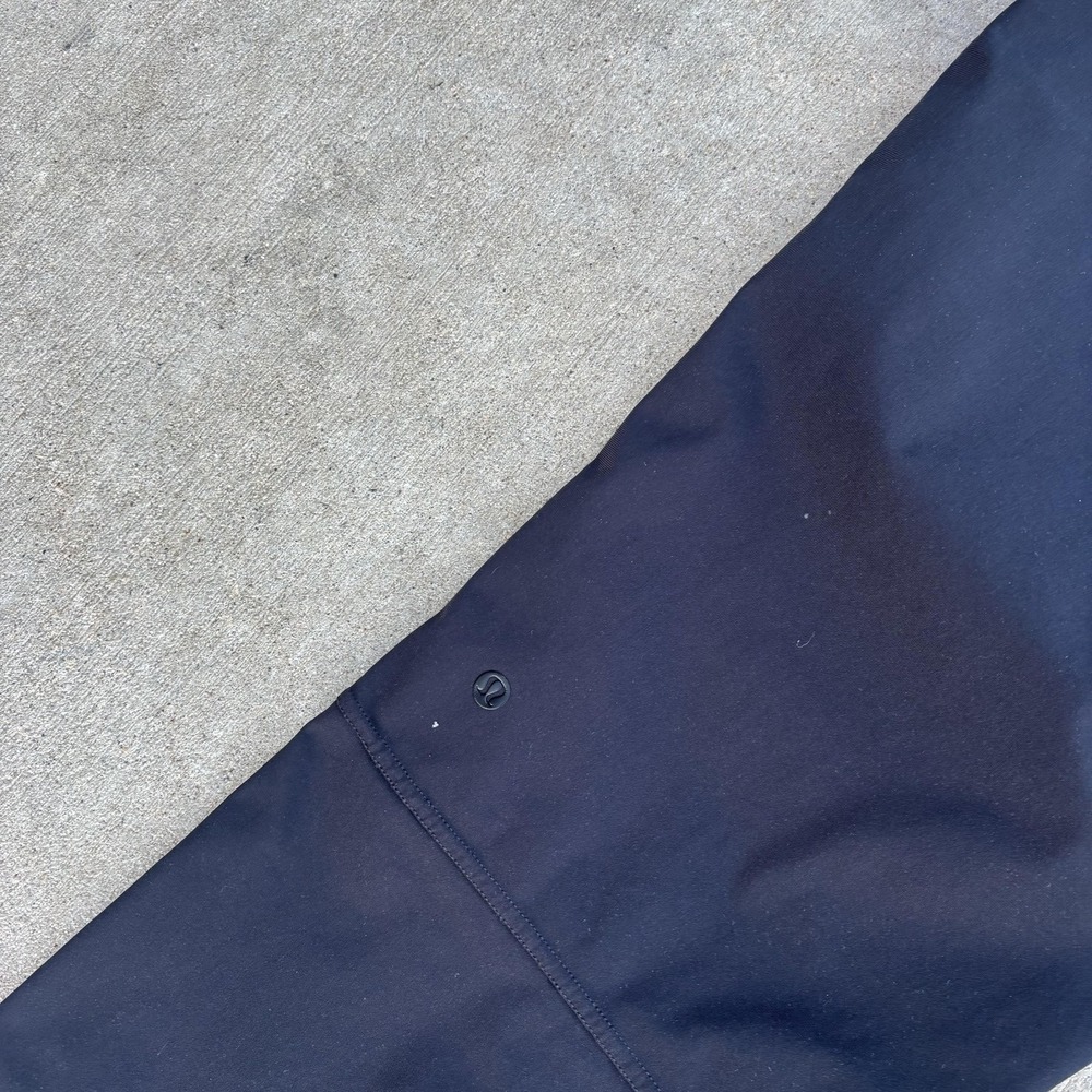 Lululemon Pants Mens 34x36 Black Slim Fit Microfiber Chino Travel Casual Pockets - Picture 12 of 12
